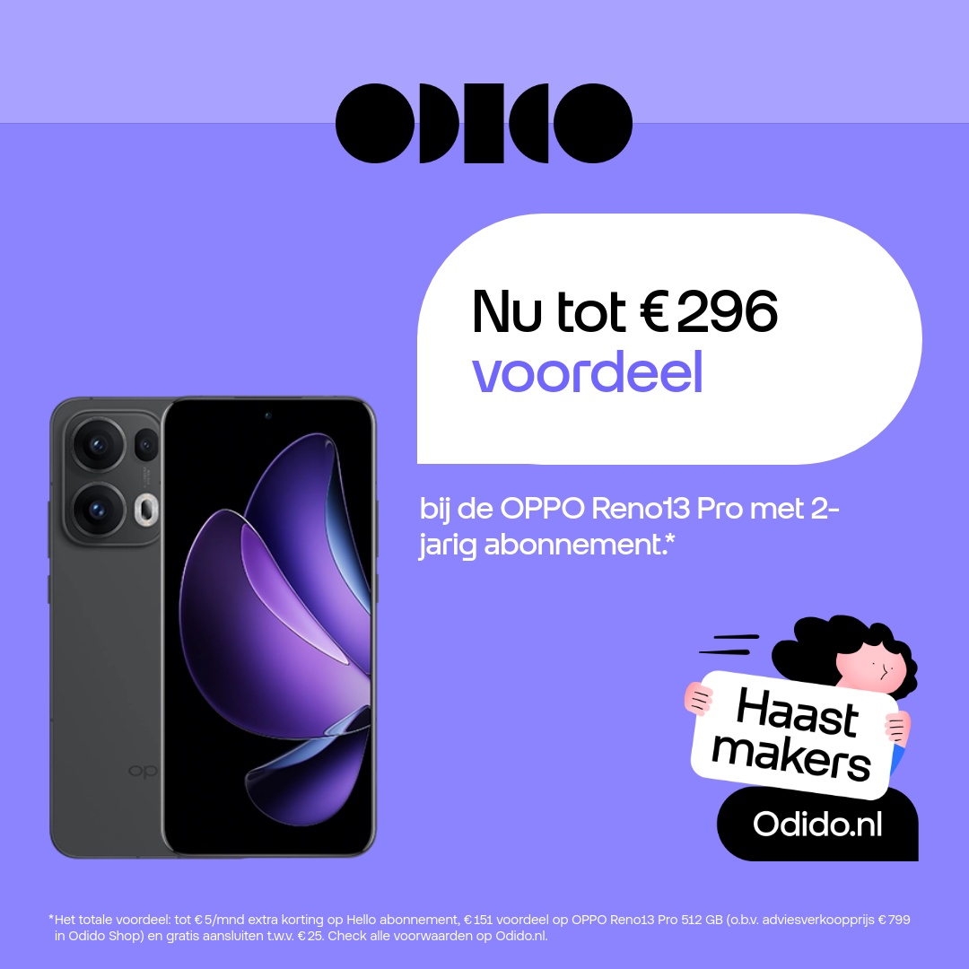 Ad: Odido haastmakers