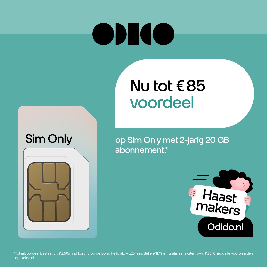 Ad: Odido haastmakers