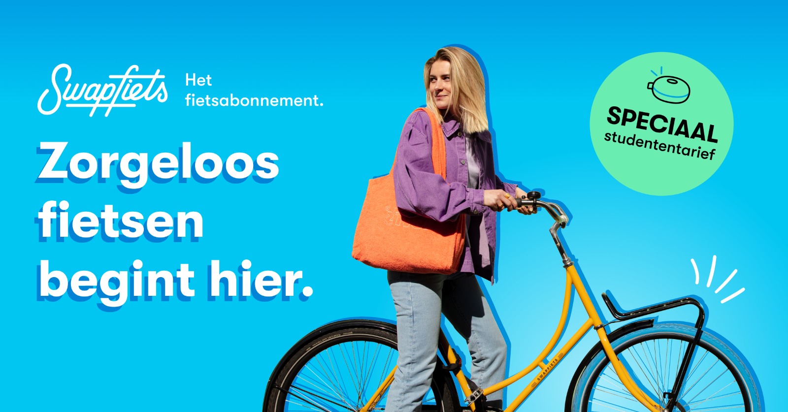 Ad: Swapfiets speciaal studententarief