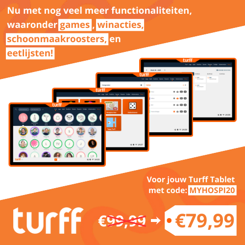 Ad: 20% KORTING op een Turff Tablet