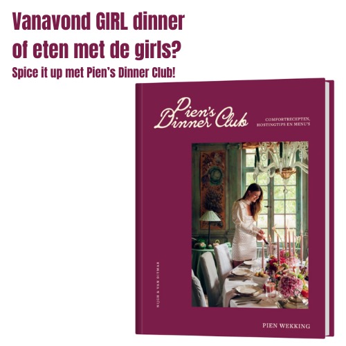 NIEUW! Pien’s
Dinner Club